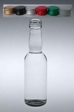 Zdjęcie produktu Butelka ,,Monopolowa,, 200 ml z zakrętką 15 sztuk